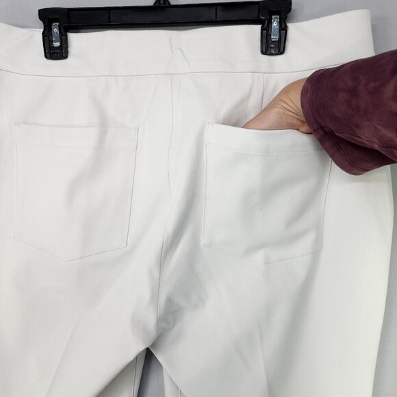 Spanx Ankle Straight Pants Silver Lining Comfort On The Go Plus 1X - Picture 14 of 16